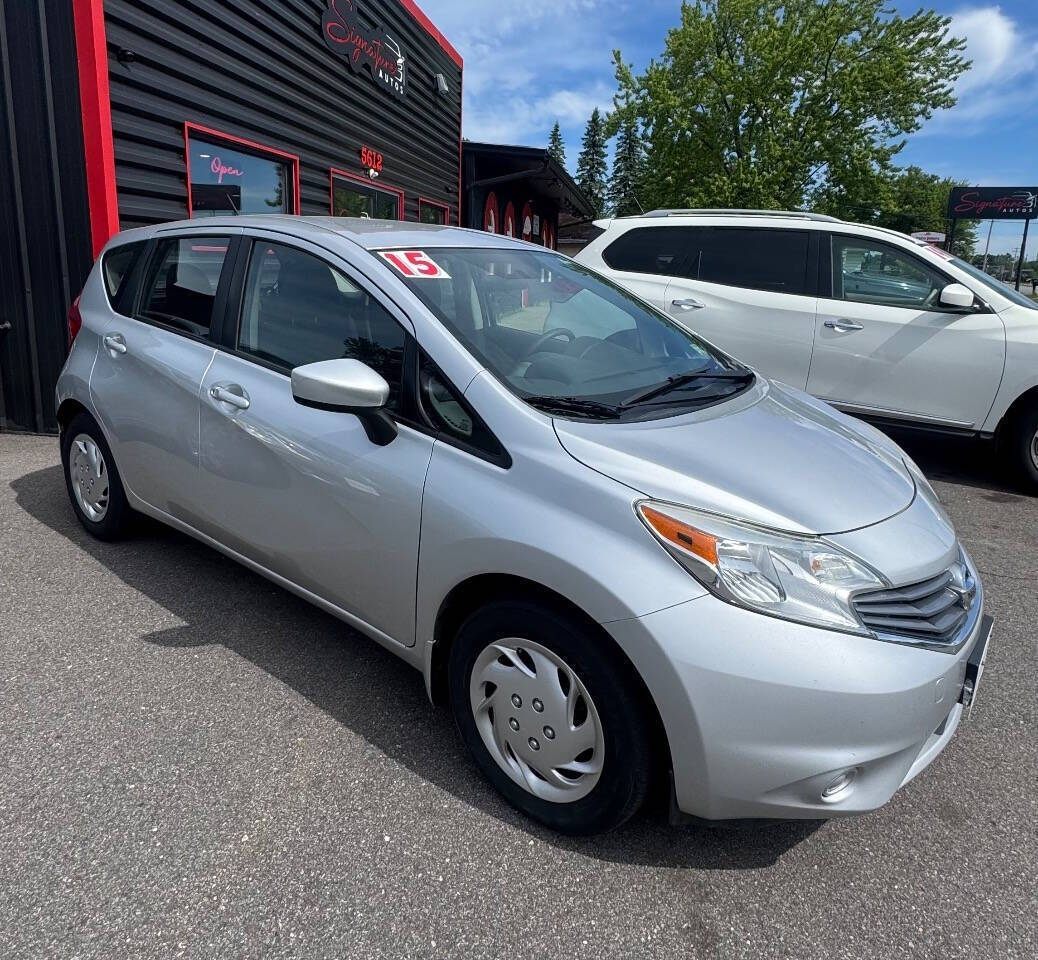 Silver 2015 Nissan Versa Note S Plus S Plus 4dr Hatchback 1