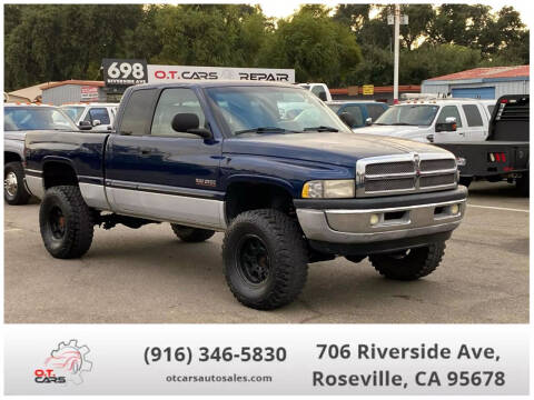 2001 Dodge Ram 2500 for sale at OT CARS AUTO SALES in Roseville CA
