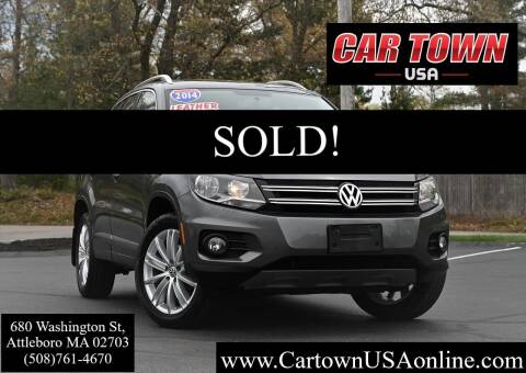2014 Volkswagen Tiguan for sale at Car Town USA in Attleboro MA