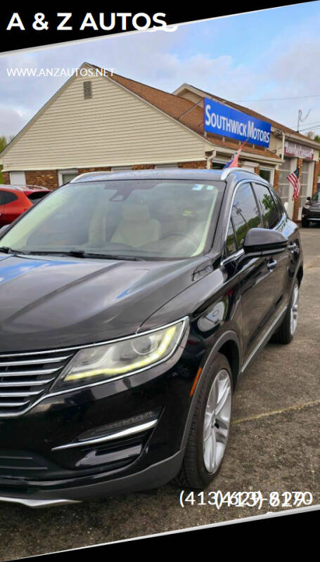 2016 Lincoln MKC for sale at A & Z AUTOS in Westfield MA