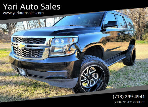 2015 Chevrolet Tahoe for sale at Yari Auto Sales in Houston TX