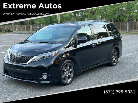 2015 Toyota Sienna for sale at Extreme Autos in Front Royal VA