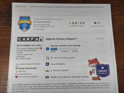 2019 Honda CR-V EX-L