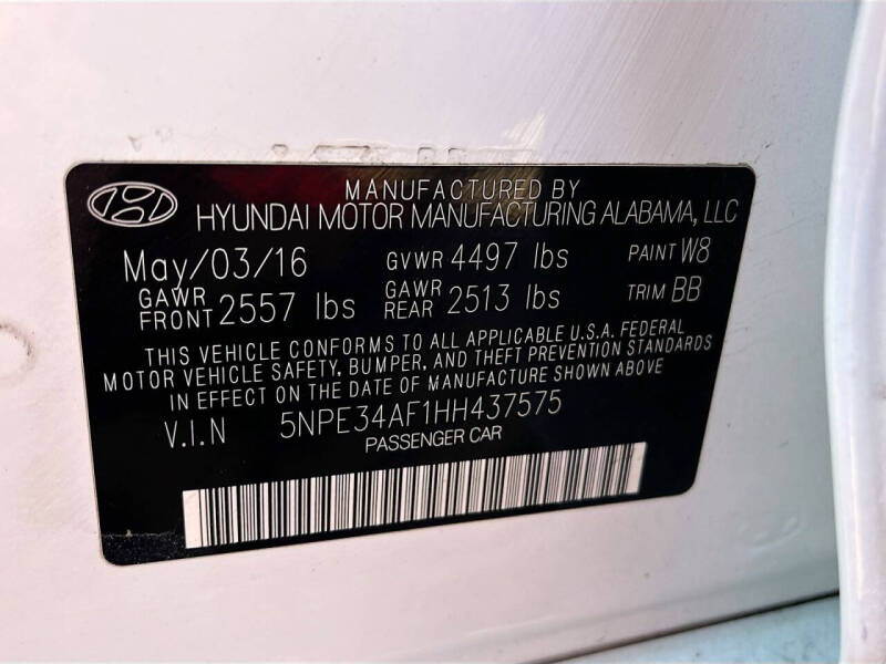 2017 Hyundai Sonata