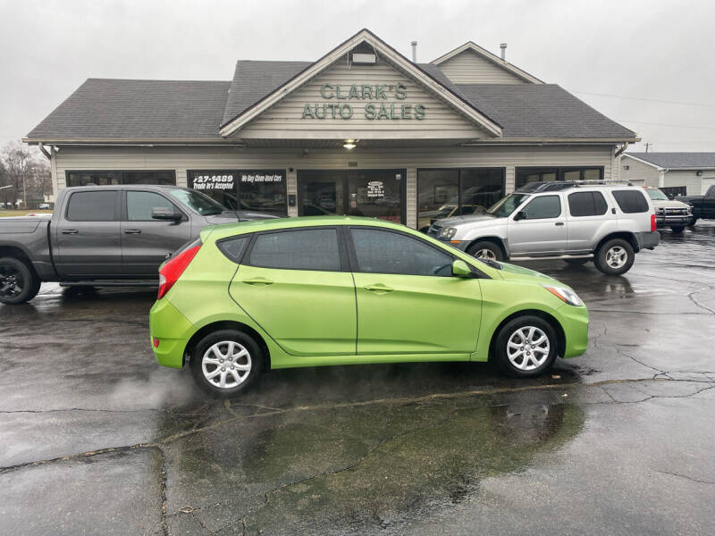 2013 Hyundai Accent for sale at Clarks Auto Sales in Middletown OH