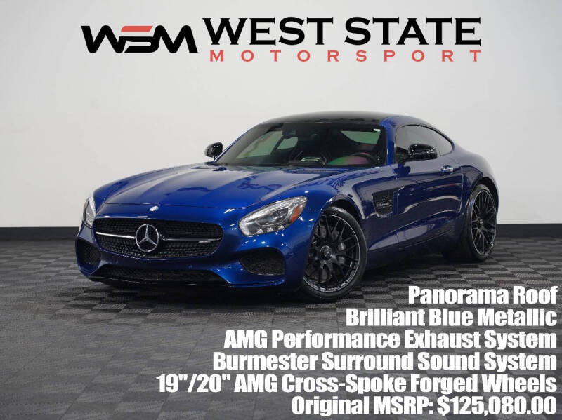 2017 Mercedes-Benz AMG GT for sale at WEST STATE MOTORSPORT in Federal Way WA