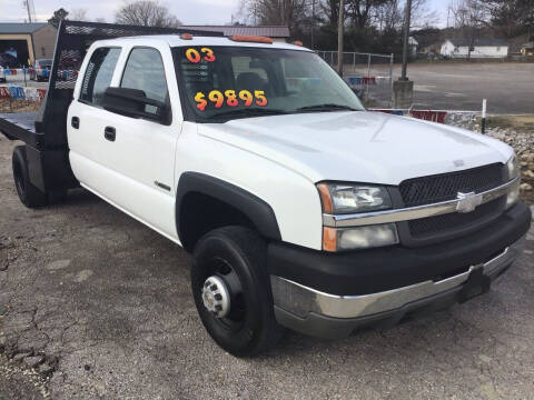 2003 Chevrolet Silverado 3500 for sale at K & E Auto Sales in Ardmore AL