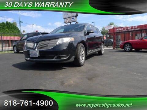 2013 Lincoln MKT Town Car for sale at Prestige Auto Sports Inc in North Hollywood CA