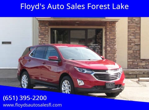 2018 Chevrolet Equinox for sale at Floyd's Auto Sales Forest Lake in Forest Lake MN