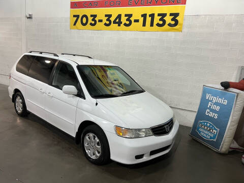 2004 Honda Odyssey for sale at Virginia Fine Cars in Chantilly VA