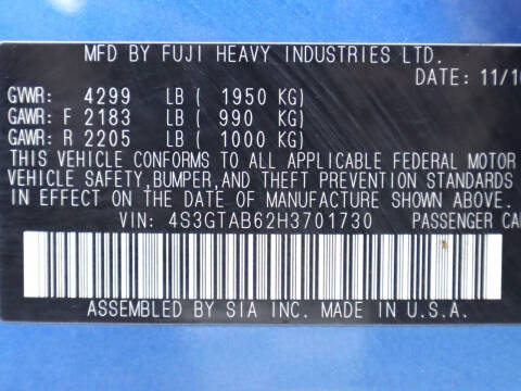 2017 Subaru Impreza Premium