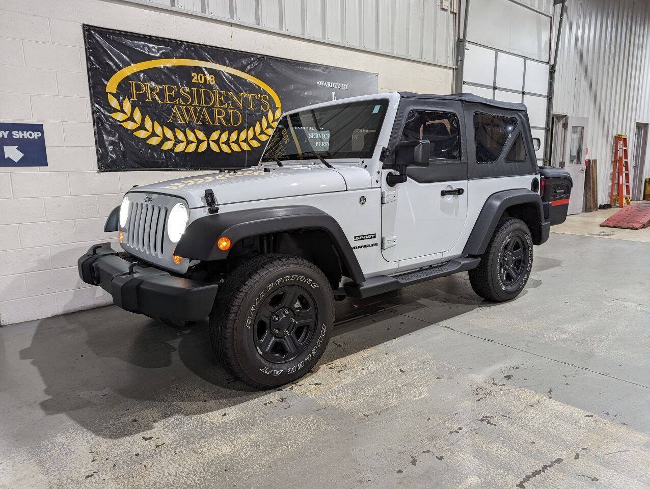 2016 Jeep Wrangler for sale at LIDTKE MOTORS in BEAVER DAM, WI