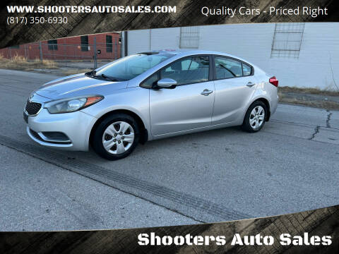 2015 Kia Forte for sale at Shooters Auto Sales in Fort Worth TX