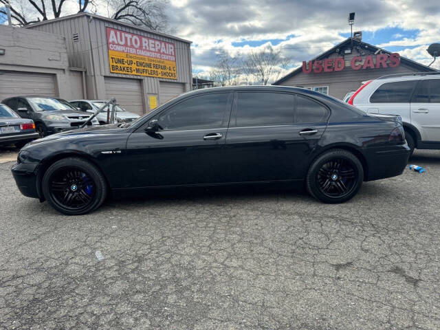 2007 BMW 7 Series for sale at Walkem Autos in District Heights, MD