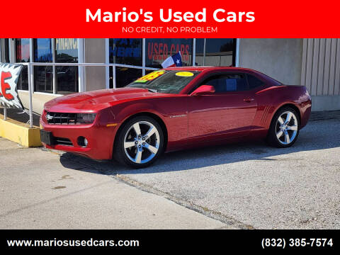 2013 Chevrolet Camaro for sale at Mario's Used Cars in Houston TX