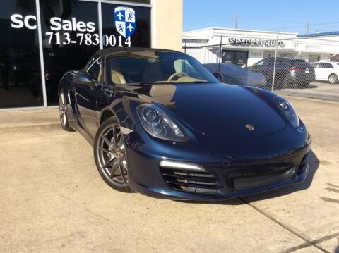 2013 Porsche Boxster for sale at SC SALES INC in Houston TX