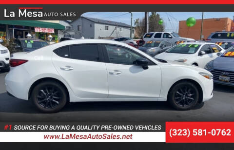 2017 Mazda MAZDA3 for sale at La Mesa Auto Sales in Huntington Park CA