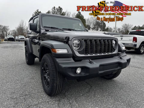 2025 Jeep Wrangler for sale at FRED FREDERICK CHRYSLER, DODGE, JEEP, RAM, EASTON in Easton MD