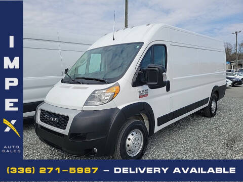 2021 RAM ProMaster for sale at Impex Auto Sales in Greensboro NC