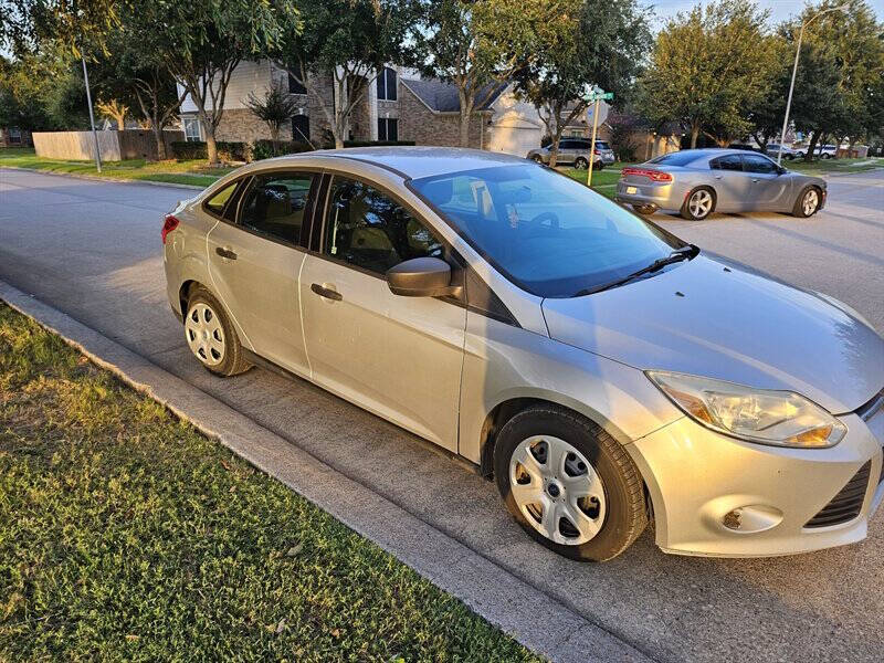Silver 2012 Ford Focus S S 4dr Sedan 1