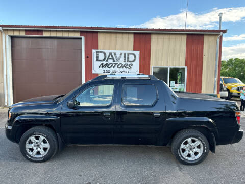 2007 Honda Ridgeline for sale at DAVID MOTORS LLC in Grey Eagle MN