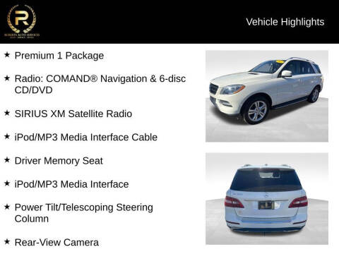 2013 Mercedes-Benz M-Class ML 350