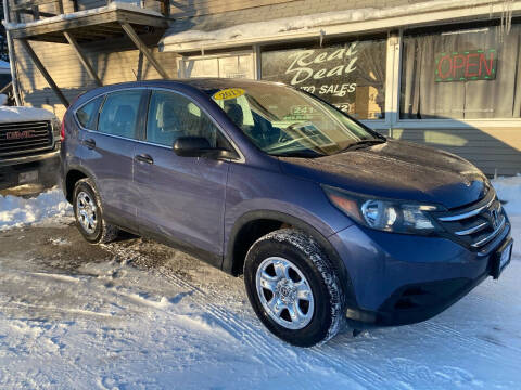2013 Honda CR-V for sale at Real Deal Auto Sales in Auburn ME