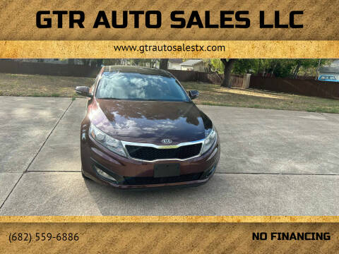 2012 Kia Optima for sale at GTR Auto Sales LLC in Haltom City TX