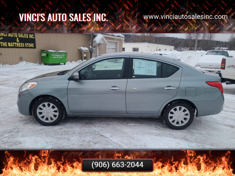 2012 Nissan Versa for sale at Vinci's Auto Sales Inc. in Bessemer MI