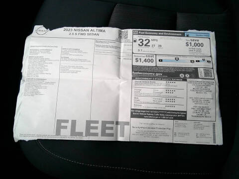 2023 Nissan Altima 2.5 S