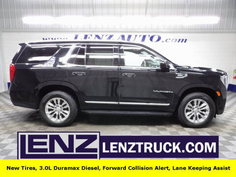 2022 GMC Yukon for sale at LENZ TRUCK CENTER in Fond Du Lac WI