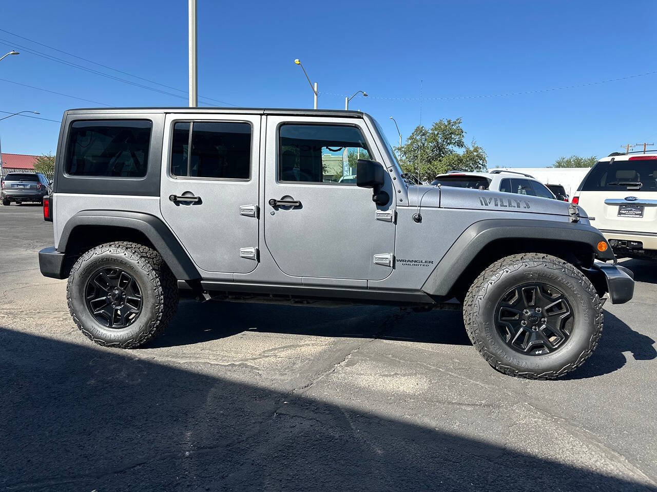 2016 Jeep Wrangler Unlimited for sale at MEGA MOTORS AUTO SALES in Tucson, AZ