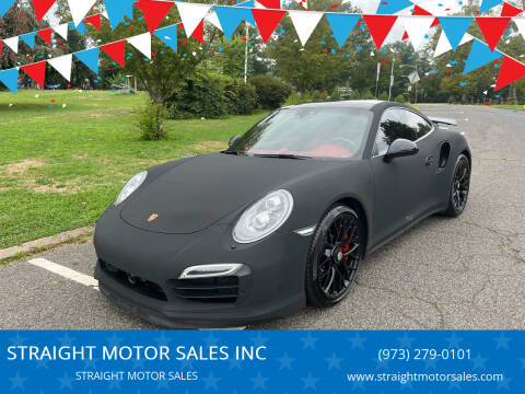 2015 Porsche 911 for sale at STRAIGHT MOTOR SALES INC in Paterson NJ