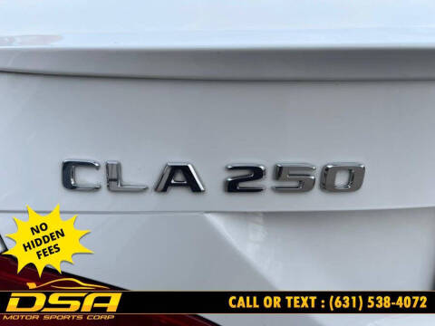 2019 Mercedes-Benz CLA CLA 250 4MATIC