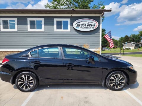 2015 Honda Civic for sale at Stark on the Beltline - Stark on Highway 19 in Marshall WI