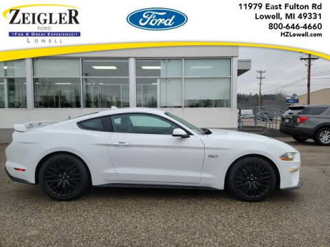 2022 Ford Mustang for sale at Harold Zeigler Ford - Jeff Bishop in Plainwell MI