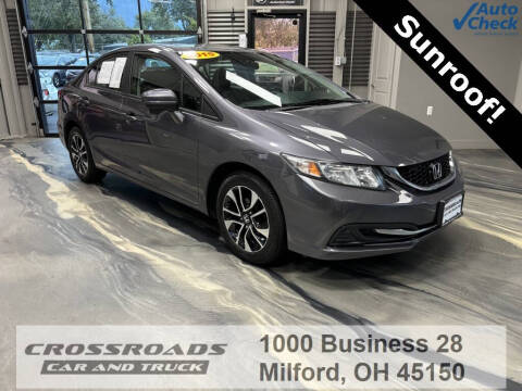 2015 Honda Civic for sale at Crossroads Car and Truck - Crossroads Car & Truck - Mulberry in Milford OH