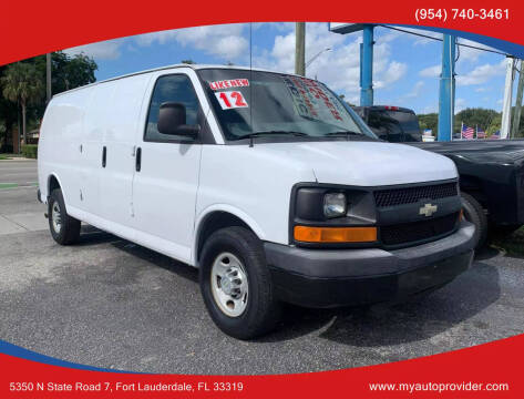 2012 Chevrolet Express for sale at AUTO PROVIDER in Fort Lauderdale FL