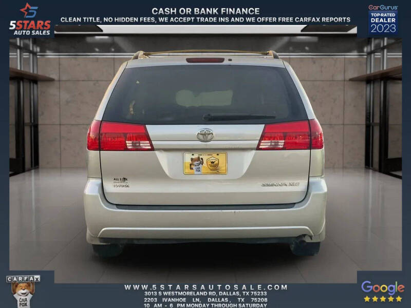 2004 Toyota Sienna XLE Limited 7 Passenger