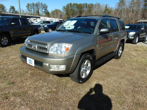 2004 Toyota 4Runner for sale at C & J Auto Sales in Hudson NC