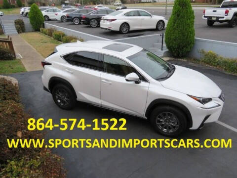 2020 Lexus NX 300 for sale at Sports & Imports INC in Spartanburg SC