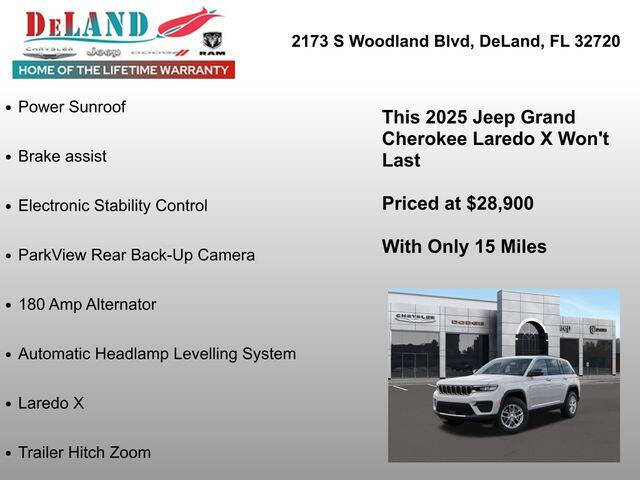 2025 Jeep Grand Cherokee Laredo X