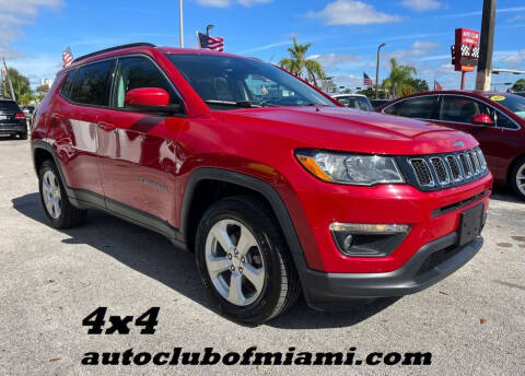 2018 Jeep Compass for sale at AUTO CLUB OF MIAMI, INC in Miami FL