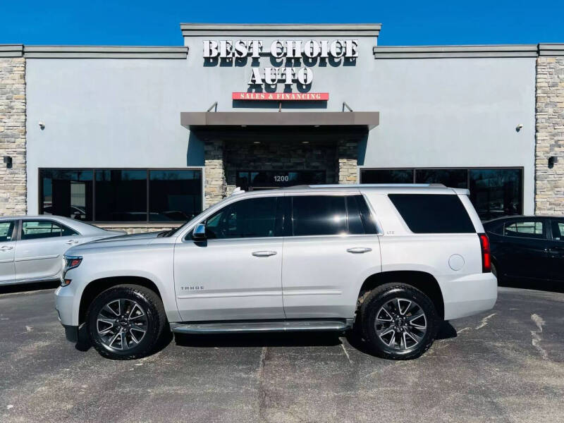 2015 Chevrolet Tahoe for sale at Best Choice Auto in Evansville IN