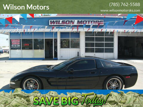 2001 Chevrolet Corvette for sale at Wilson Motors in Junction City KS
