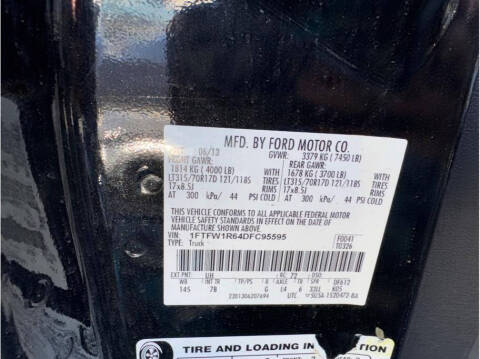 2013 Ford F-150 SVT Raptor