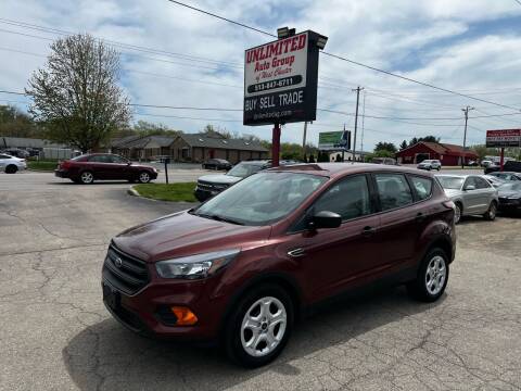2018 Ford Escape for sale at Unlimited Auto Group in West Chester OH