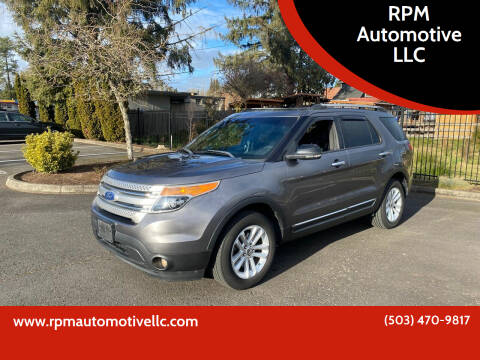 2011 Ford Explorer for sale at RPM Automotive LLC in Portland OR