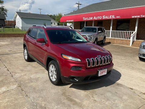2015 Jeep Cherokee for sale at Taylor Auto Sales Inc in Lyman SC