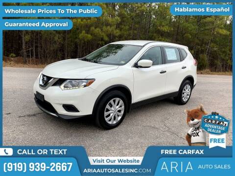 2016 Nissan Rogue for sale at ARIA AUTO SALES INC in Raleigh NC